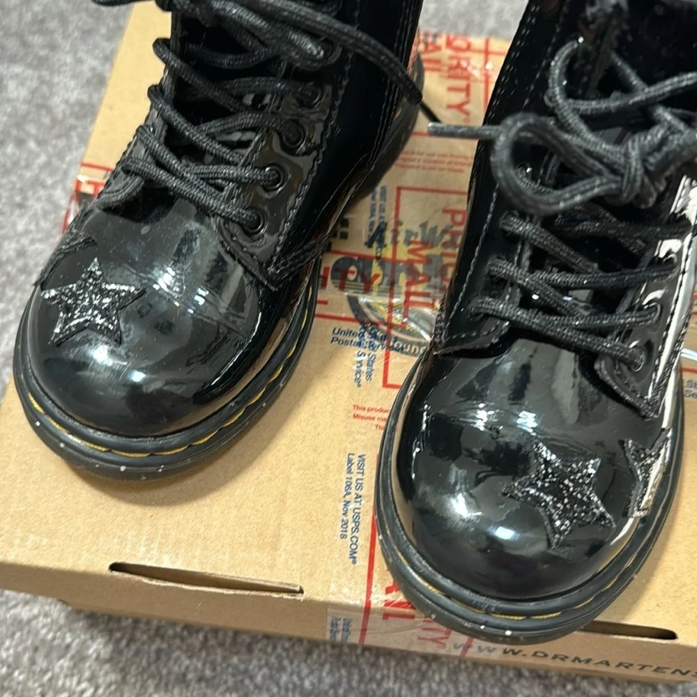 Dr. Marten Patent Lamper Cosmic Glitter Boot